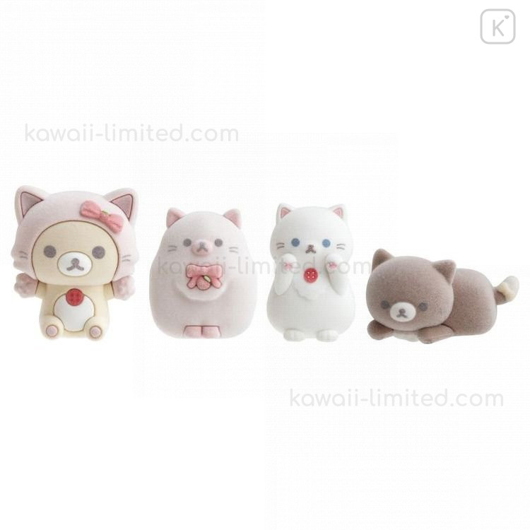 Korilakkuma Strawberry Cat Plush Rilakkuma Store Stuffed Doll 2021 San-X Japan 