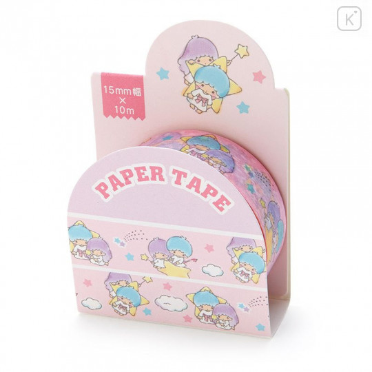 Japan Sanrio Washi Paper Masking Tape - Little Twin Stars / Sky - 1