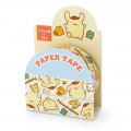 Japan Sanrio Washi Paper Masking Tape - Pompompurin / Stripes - 1