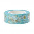 Japan Sanrio Washi Paper Masking Tape - Cinnamoroll / Blue - 2