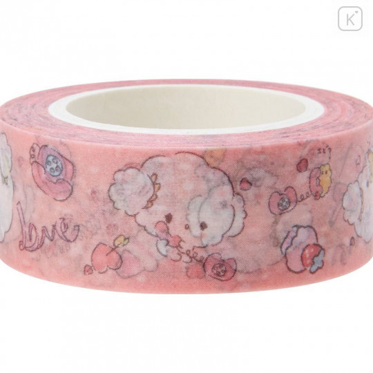Japan Sanrio Washi Paper Masking Tape - Cogimyun / Love - 3