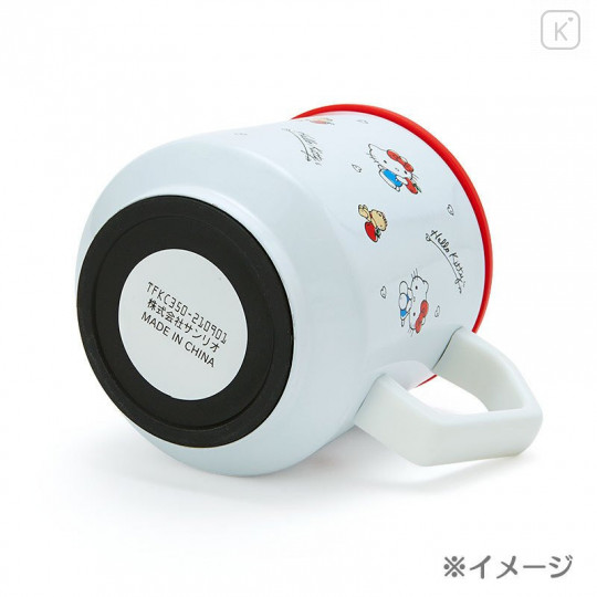 Japan Sanrio Stainless Mug with Lid - Pochacco - 4