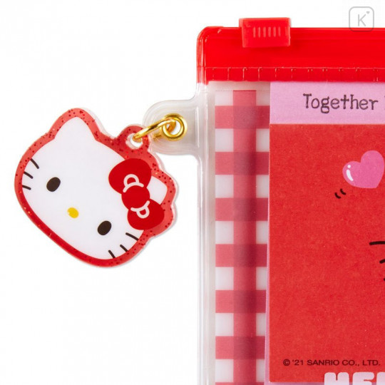 Japan Sanrio Memo with Vinyl Case - Hello Kitty - 6