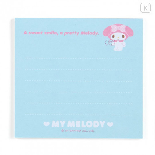 Japan Sanrio Memo with Vinyl Case - My Melody - 4