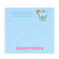 Japan Sanrio Memo with Vinyl Case - Hangyodon - 4