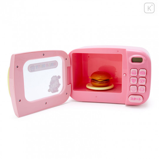 Japan Sanrio Mini Microwave Oven Set - Hello Kitty - 3