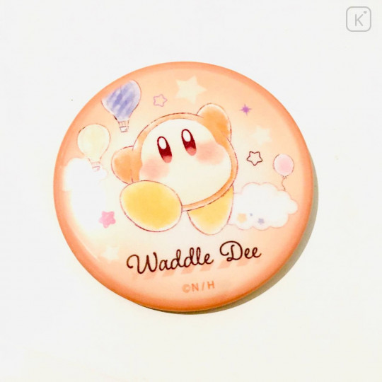 Japan Kirby Tin Badge - Waddle Dee - 1