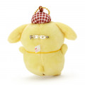 Japan Sanrio 2 Way Mascot Keychain Brooch - Pompompurin Amechan / My Treasure - 3