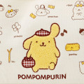 Japan Sanrio Canvas Handbag - Pompompurin / My Treasure - 4