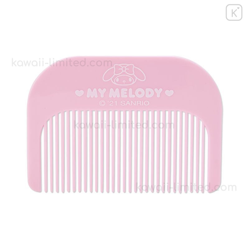 Japan Sanrio Hello Kitty My Melody Pocket Mirror and Comb Face 