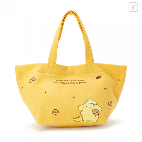 Japan Sanrio Handbag - Pompompurin / Sleepy - 2