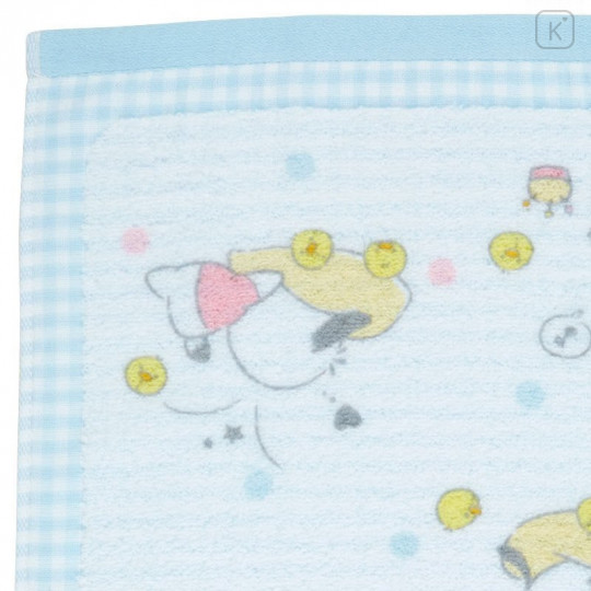 Japan Sanrio Face Towel - Pochacco / Relaxing - 5