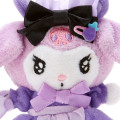 Japan Sanrio Mascot Brooch - Kuromi Dere : Tsundere Cafe - 4