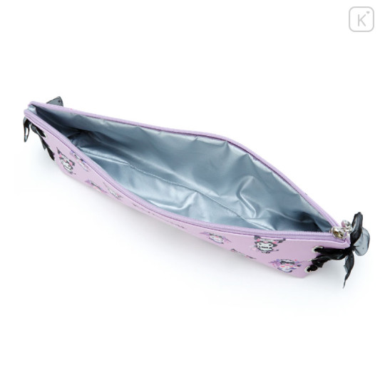 Japan Sanrio Long Pouch - Kuromi : Tsundere Cafe - 3