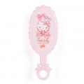 Japan Sanrio Mirror & Hair Brush Set - Hello Kitty - 7