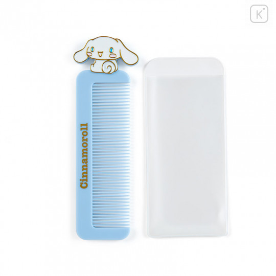 Japan Sanrio Compact Comb with Case - Cinnamoroll - 2