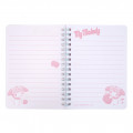 Sanrio A6 Twin Ring Notebook - My Melody / Strawberry - 3
