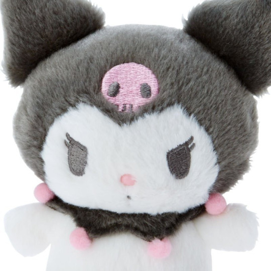Japan Sanrio Plush Doll (S) - Kuromi : Pitatto Friends - 6