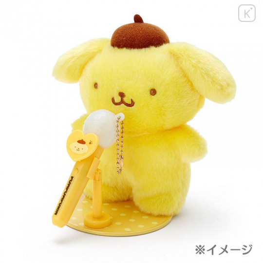 Japan Sanrio Miniature Light Microphone - Pompompurin / Pitatto Friends - 4