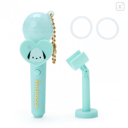 Japan Sanrio Miniature Light Microphone - Pochacco / Pitatto Friends - 2