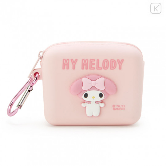 Japan Sanrio Silicone Mini Pouch - My Melody - 1