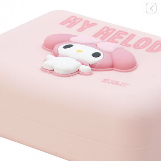 Japan Sanrio Silicone Mini Pouch - My Melody - 5