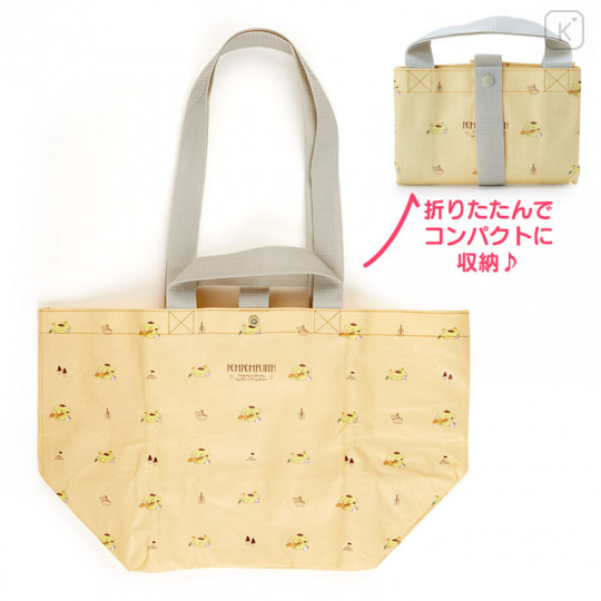 Japan Sanrio 2way Tote Bag - Pompompurin - 1