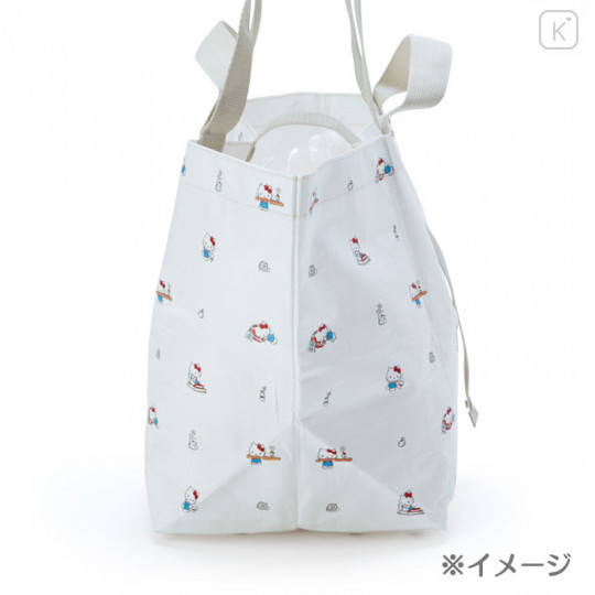 Japan Sanrio 2way Tote Bag - Kuromi - 3