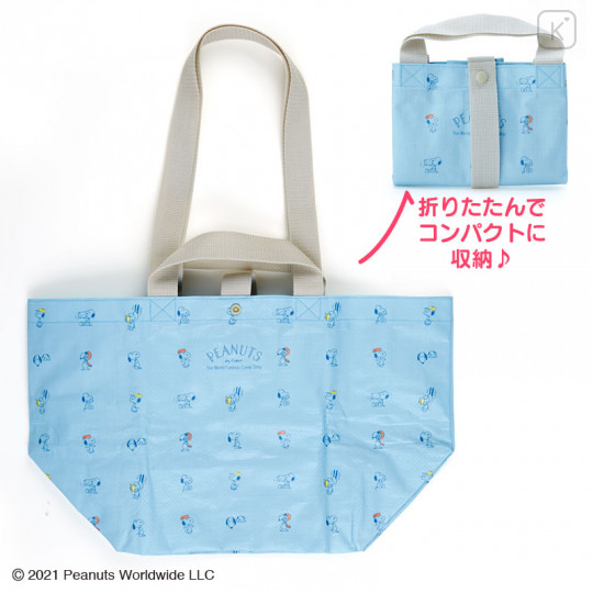 Japan Sanrio 2way Tote Bag - Snoopy - 1