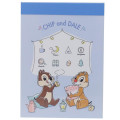 Japan Disney Mini Notepad - Chip & Dale / Camp - 1