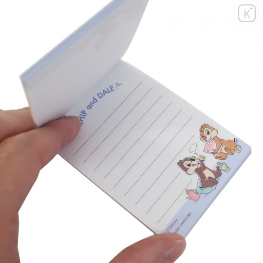 Japan Disney Mini Notepad - Chip & Dale / Camp - 2