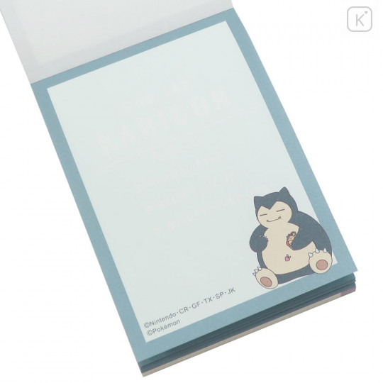 Japan Pokemon Mini Notepad - Snorlax No.133 - 2