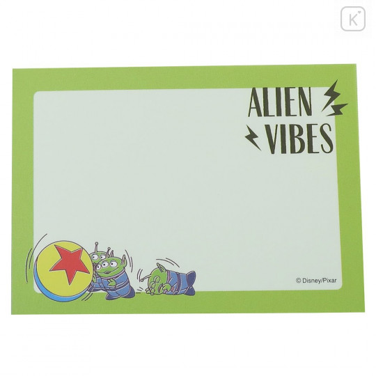 Japan Disney Mini Notepad - Aliens / Toys in Sports - 3
