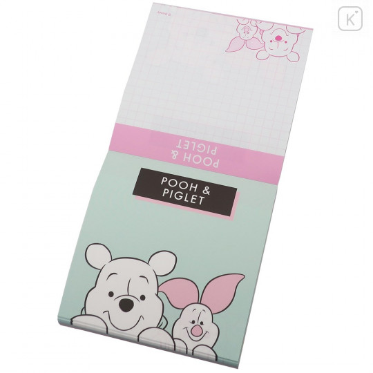 Japan Disney Square Memo - Pooh & Piglet - 3