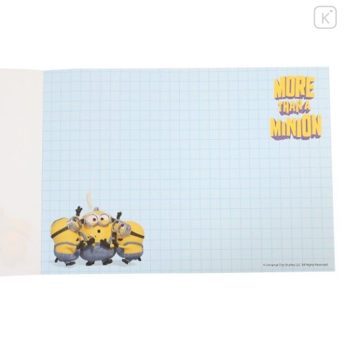 Japan Minions A6 Notepad - 3D - 5