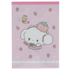 Japan Sanrio A6 Notepad - Cogimyun / Strawberry