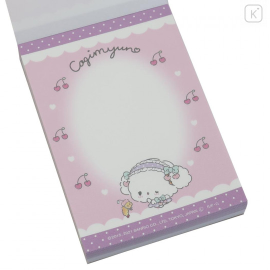 Japan Sanrio Mini Notepad - Cogimyun / Cherry - 2