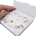 Japan Disney A6 Notepad with Cover - Chip and Dale - 2