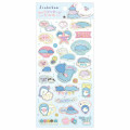 Japan San-X Message Sticker - Jinbesan - 1