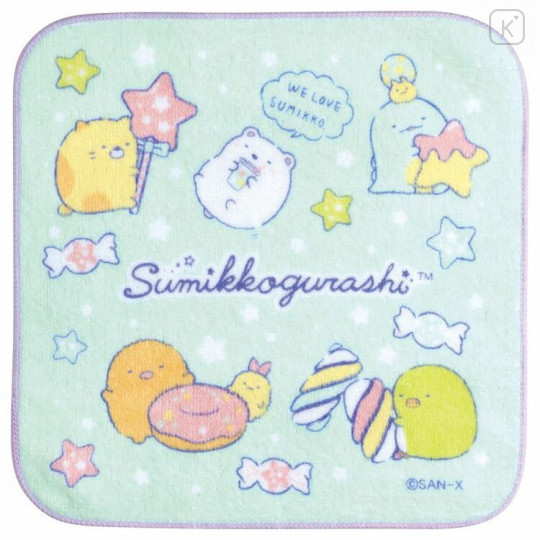 Japan San-X Petit Towel - Sumikko Gurashi / Star & Sweets | Kawaii Limited
