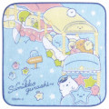 Japan San-X Petit Towel - Sumikko Gurashi / Starry Sky Walk Train - 1