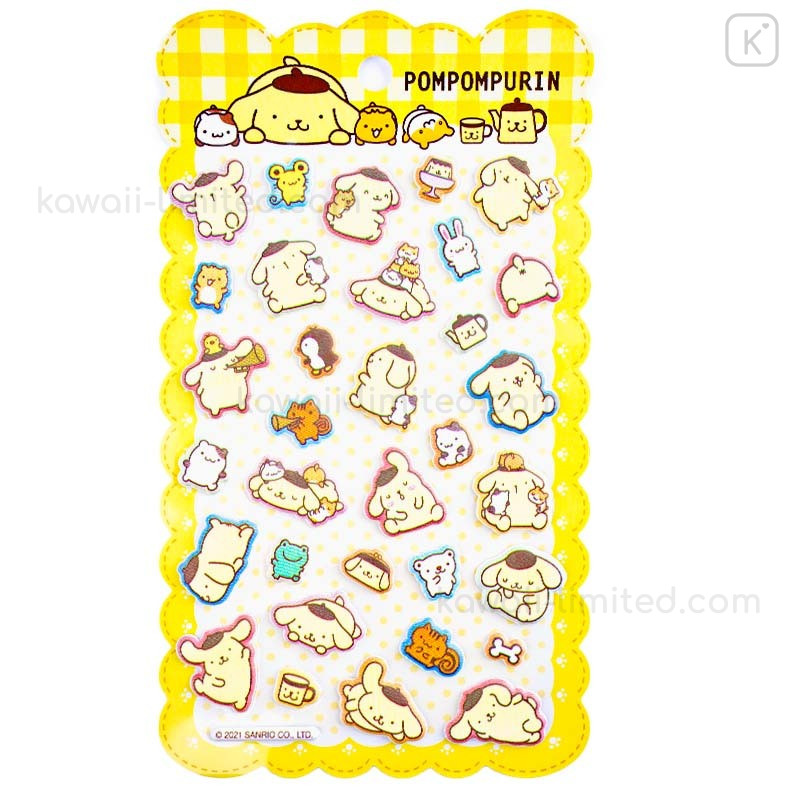 Sanrio Characters Photo Big Stickers Pack Pompompurin