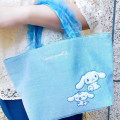 Japan Sanrio Ruffle Bag with Embroidery - Cinnamoroll - 4