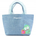 Japan Sanrio Ruffle Bag with Embroidery - Hangyodon - 1