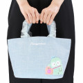 Japan Sanrio Ruffle Bag with Embroidery - Hangyodon - 7