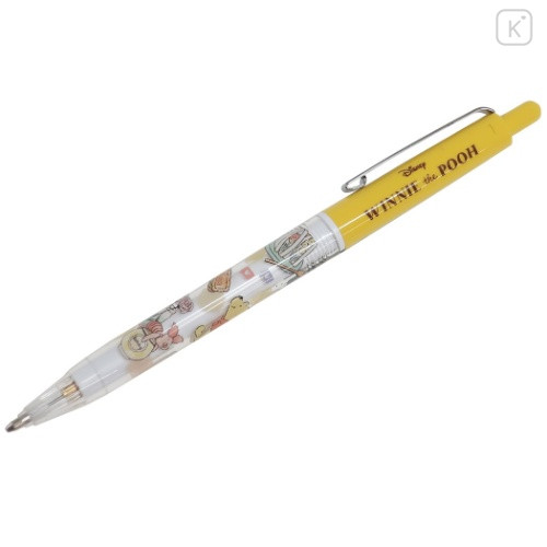 Japan Disney Mechanical Pencil - Winnie the Pooh Orange Yellow - 2