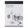 Japan Sanrio Mini Notepad - Kuromi's Room - 1