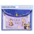 Japan Disney Mini Letter Set with Case - Chip & Dale School - 2