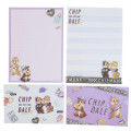 Japan Disney Mini Letter Set with Case - Chip & Dale School - 3