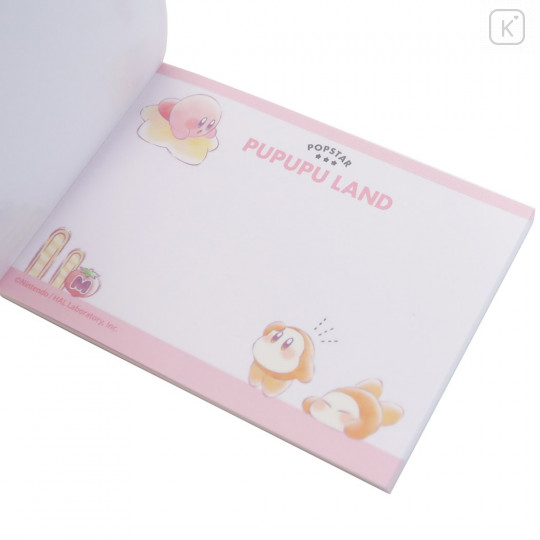 Japan Kirby Mini Notepad - Pupupu Land - 3